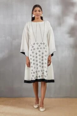 Off White Blossom Dress -Ethereal Styles 1 14779