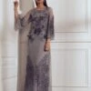 Grey Muscari Kaftan Dress -Ethereal Styles 1 41341