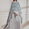 Light Grey Gardenia Kaftan Dress 1 Light Grey Gardenia Kaftan Dress -Ethereal Styles 1 41359