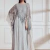 Grey Angelonia Kaftan Dress -Ethereal Styles 1 41377