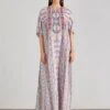 Multicolor Printed Kaftaan Dress -Ethereal Styles 1 49053