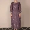Cherry Blossom Lavender Dress With Jacket -Ethereal Styles 1 64046