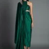 Emerald Draped Dress -Ethereal Styles 1 66830