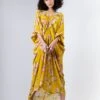 Yellow Bougainvillea Printed Rekha 2 Dress -Ethereal Styles 1 70239