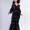 Black Raindrop Knotted Kk Dress -Ethereal Styles 1 70268