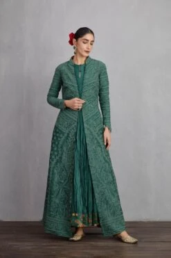 Sheesham Rati Jaloba Dress With Chogha