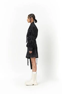 Black Hoshi Dress -Ethereal Styles 22000sobck013