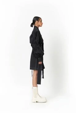 Black Hoshi Dress -Ethereal Styles 22000sobck014