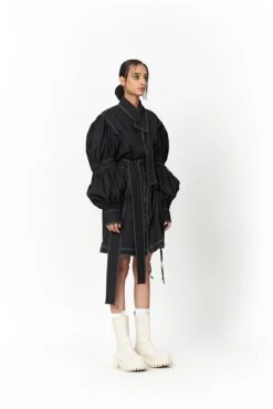 Black Hoshi Dress -Ethereal Styles 22000sobck015