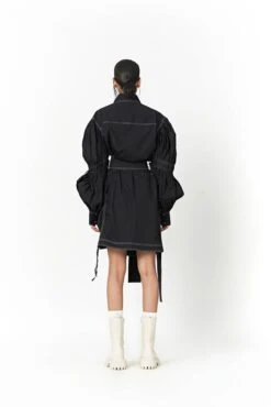 Black Hoshi Dress -Ethereal Styles 22000sobck01b