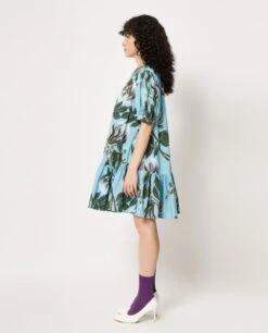 Blue Aiko Dress 8 Blue Aiko Dress -Ethereal Styles 22001bsd013