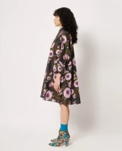 Olive Green Mamaro Kaftan Dress -Ethereal Styles 22001gpf043