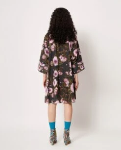 Olive Green Mamaro Kaftan Dress -Ethereal Styles 22001gpf04b