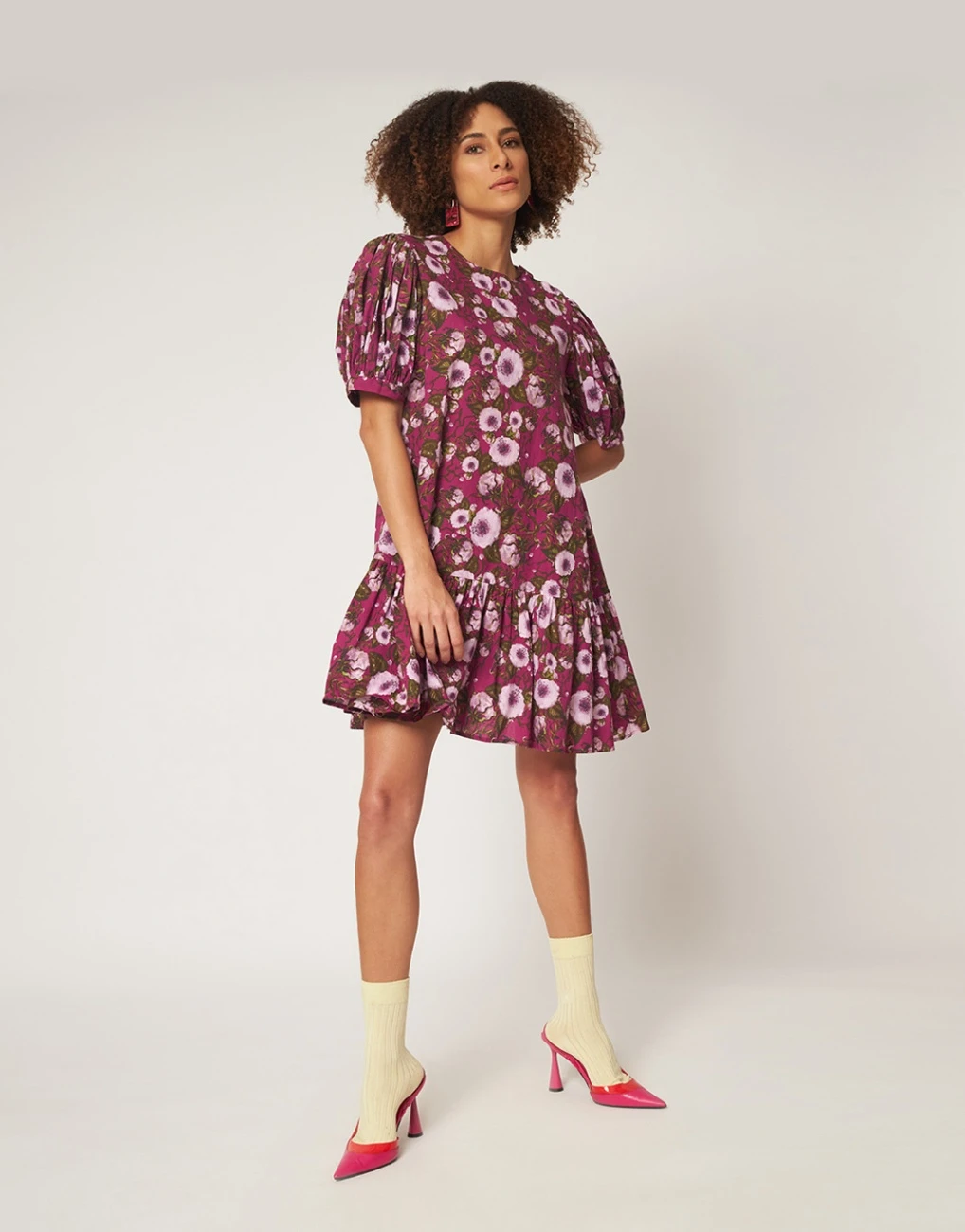 Viva Magenta Aiko Dress 4 Viva Magenta Aiko Dress - Image 2