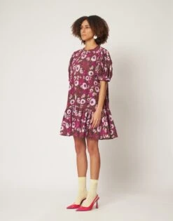 Viva Magenta Aiko Dress 9 Viva Magenta Aiko Dress -Ethereal Styles 22001mgf013 1