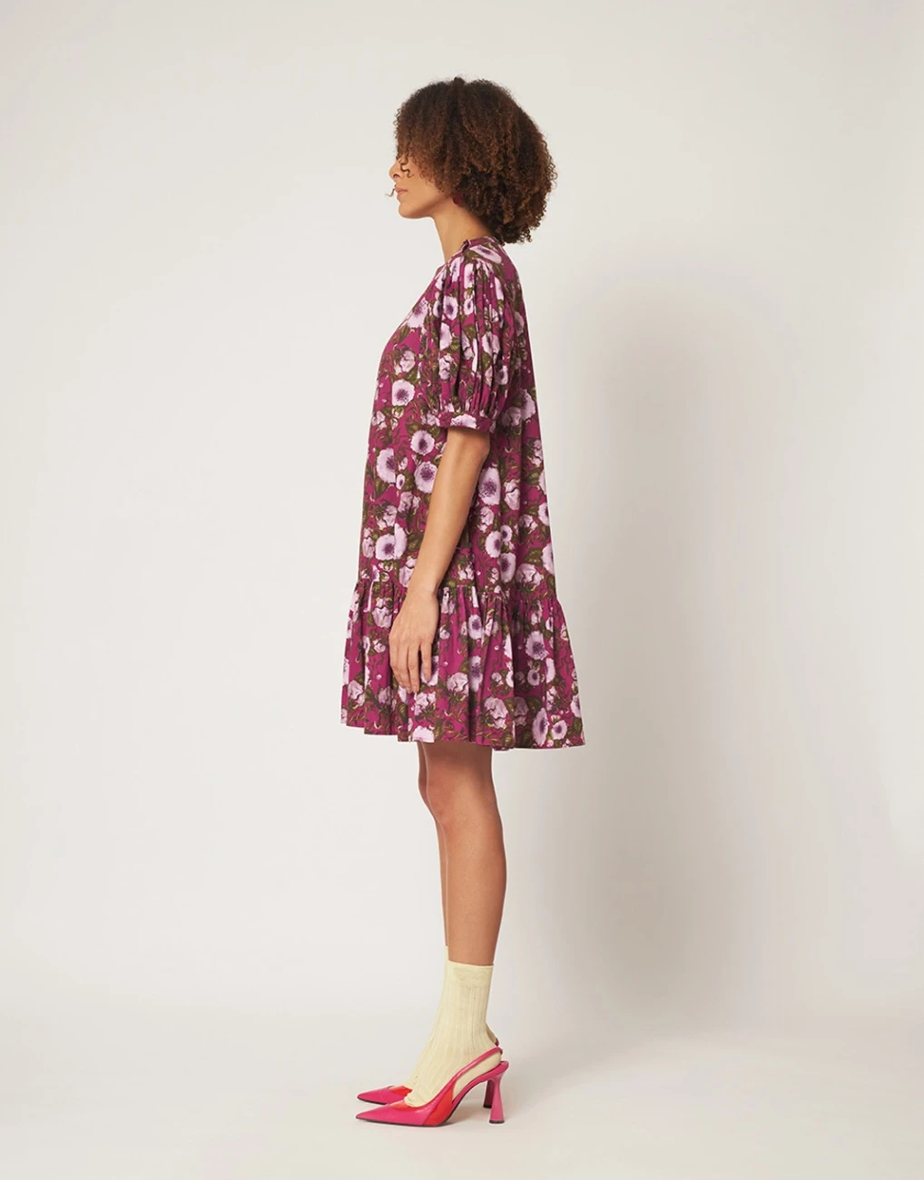 Viva Magenta Aiko Dress 6 Viva Magenta Aiko Dress - Image 4