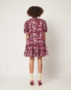 Viva Magenta Aiko Dress 11 Viva Magenta Aiko Dress -Ethereal Styles 22001mgf01b 1