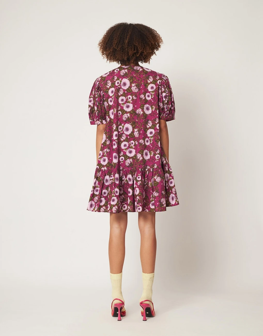 Viva Magenta Aiko Dress 7 Viva Magenta Aiko Dress - Image 5