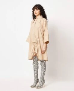 Beige D-Mamaro Dress -Ethereal Styles 22001sobg022