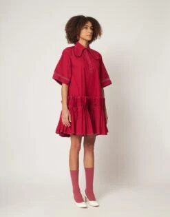 Viva Magenta P-Aiko Dress -Ethereal Styles 22001vivam013 1