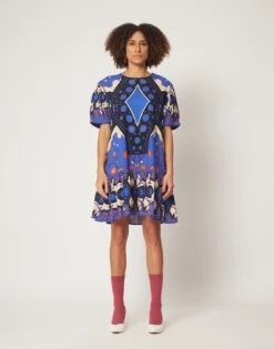 Aiko Dress In Voilet