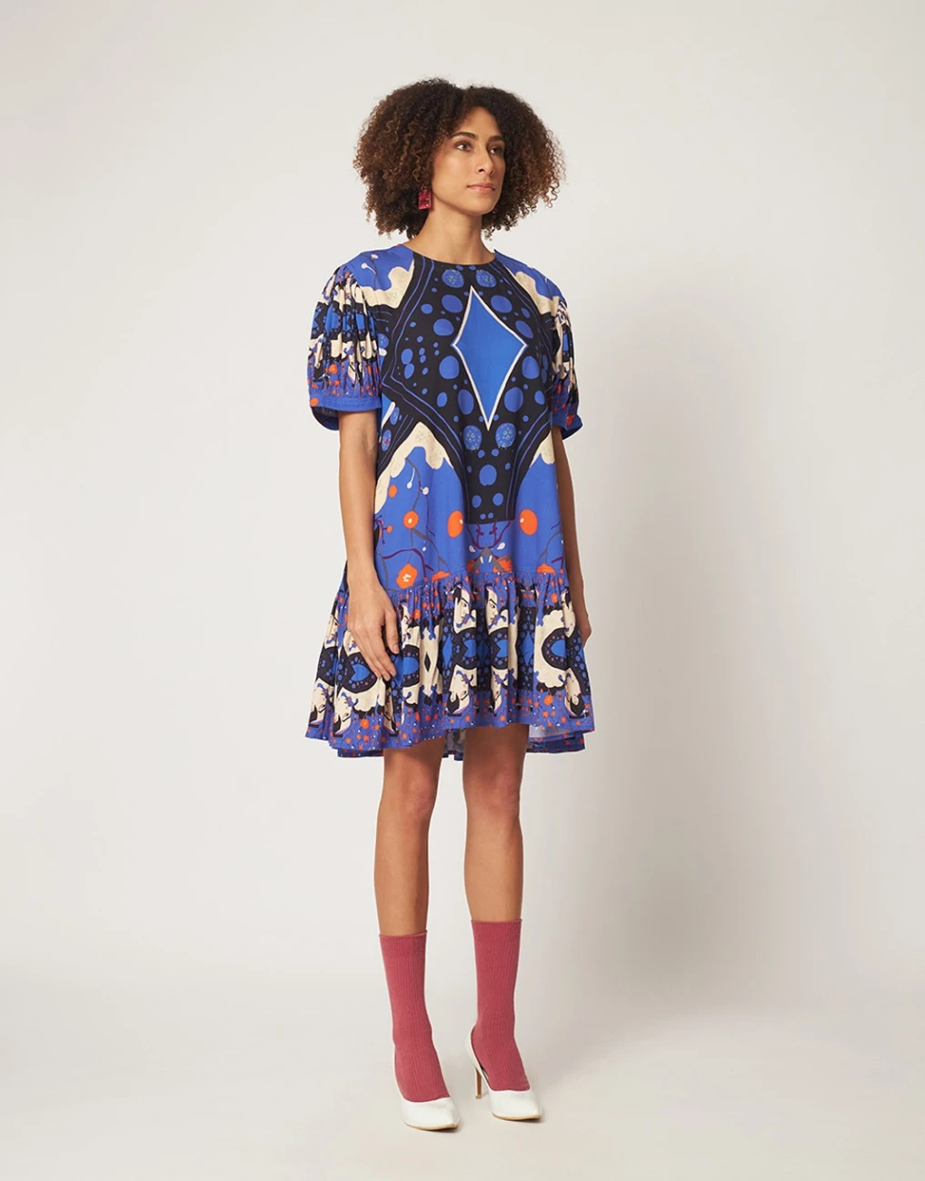 Aiko Dress In Voilet 4 Aiko Dress In Voilet - Image 2