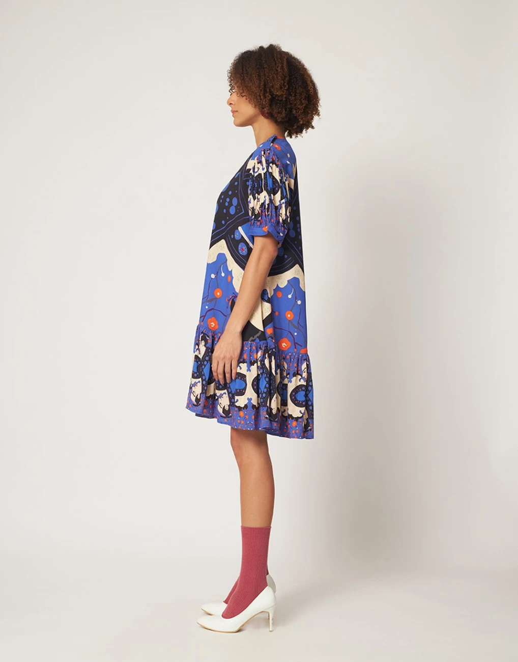 Aiko Dress In Voilet 5 Aiko Dress In Voilet - Image 3