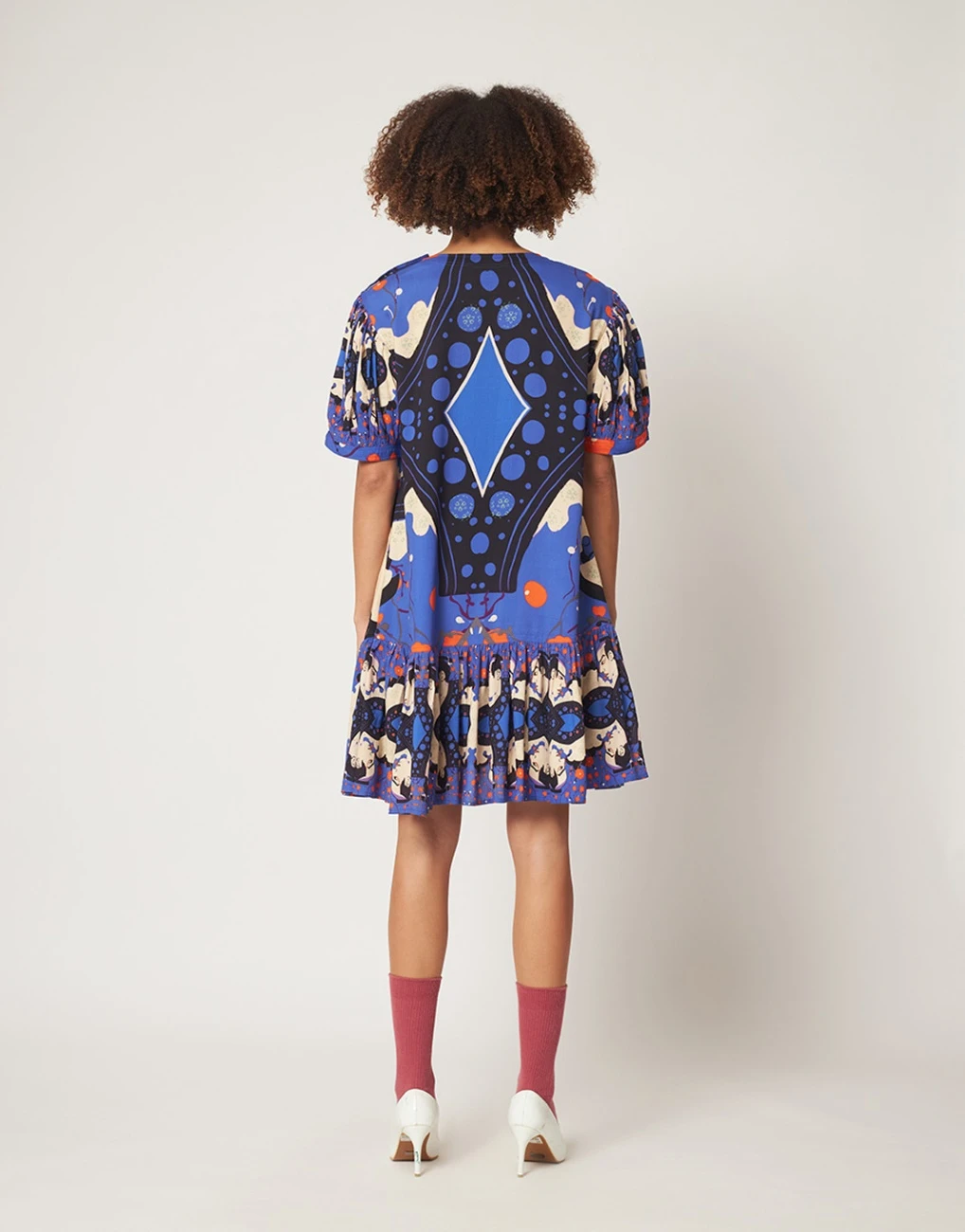 Aiko Dress In Voilet 6 Aiko Dress In Voilet - Image 4