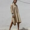 Khaki Kimono Dress 1 Khaki Kimono Dress -Ethereal Styles 225811