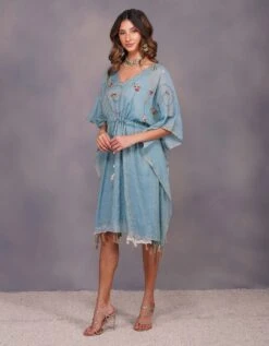 Baroque Jardin Kaftan Dress -Ethereal Styles 2 59856