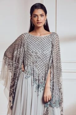 Grey Angelonia Kaftan Dress 7 Grey Angelonia Kaftan Dress -Ethereal Styles 3 25288