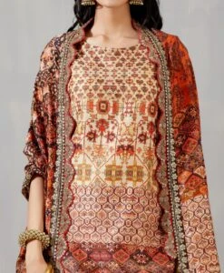 Noor Cowl Dress With A Dupatta -Ethereal Styles 3 39591