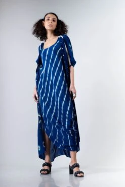 Blue Polka H/H Dress With Laheria Sack Dress -Ethereal Styles 3 44363