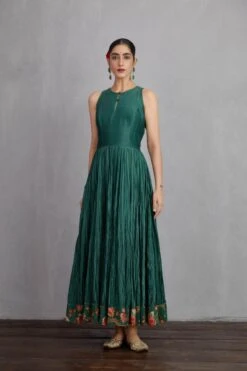 Sheesham Rati Jaloba Dress With Chogha -Ethereal Styles 3 45187