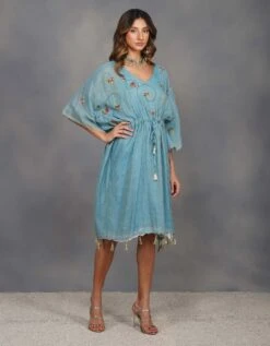 Baroque Jardin Kaftan Dress -Ethereal Styles 3 47093
