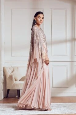 Blush Cherry Blossom Kaftan Dress 12 Blush Cherry Blossom Kaftan Dress -Ethereal Styles 4 15600