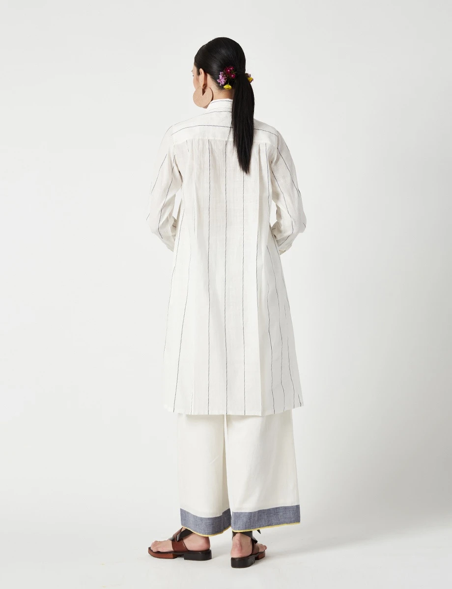 Ecru Patios Smocked Dress 6 Ecru Patios Smocked Dress - Image 4