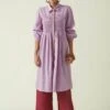 Purple Cotton Jason Tunic Dress 1 Purple Cotton Jason Tunic Dress -Ethereal Styles 4t91