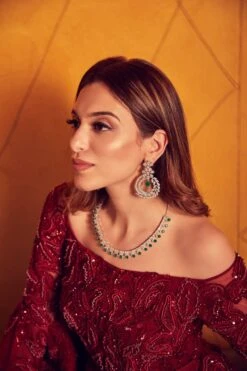 Boning Peplum Red Short Dress -Ethereal Styles 5 11729