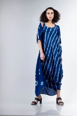 Blue Polka H/H Dress With Laheria Sack Dress -Ethereal Styles 5 13863
