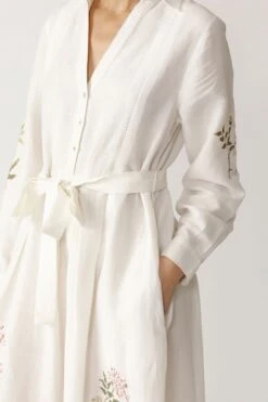 Oak Collared Twig Embroidered Dress 14 Oak Collared Twig Embroidered Dress -Ethereal Styles 5 7297