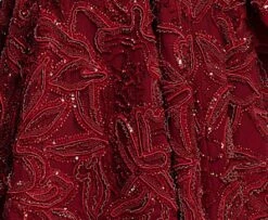 Boning Peplum Red Short Dress -Ethereal Styles 6 4354