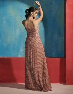 Allora Printed Dress -Ethereal Styles 9850b