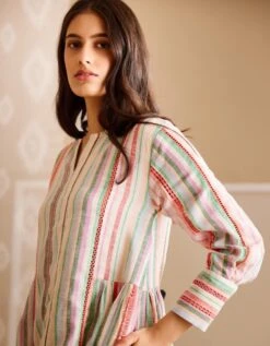 Aisha Striped Dress -Ethereal Styles ais23dst2 1