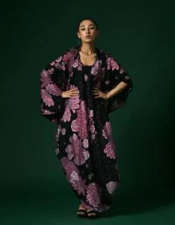 Zinnia Dress With Cape