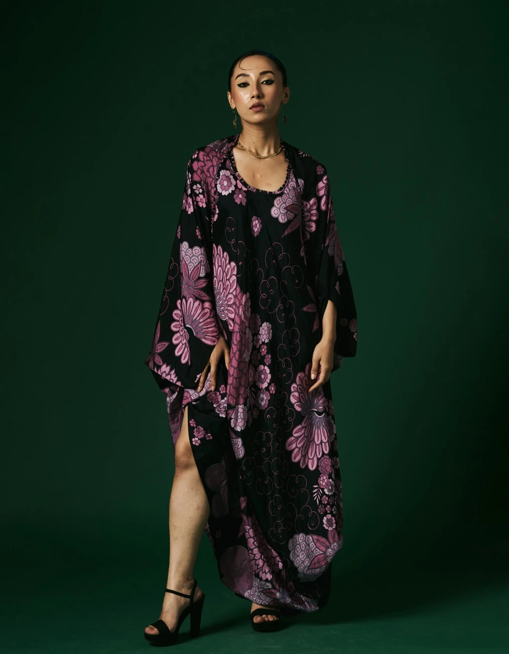 Zinnia Dress With Cape 4 Zinnia Dress With Cape - Image 2