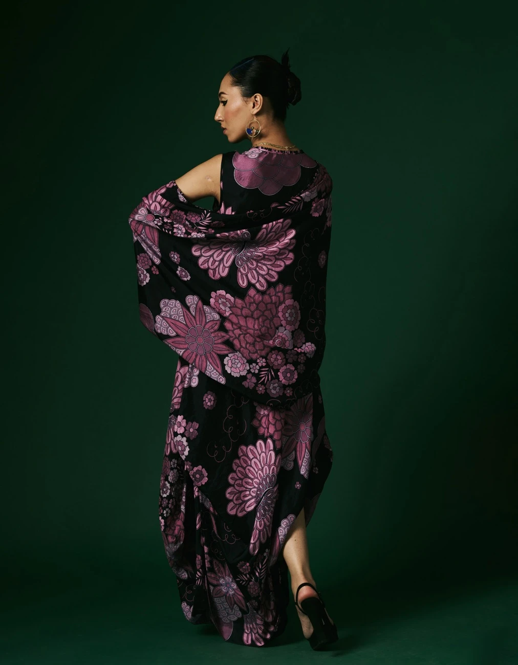 Zinnia Dress With Cape 7 Zinnia Dress With Cape - Image 5