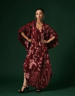 Calendula Dress With Cape