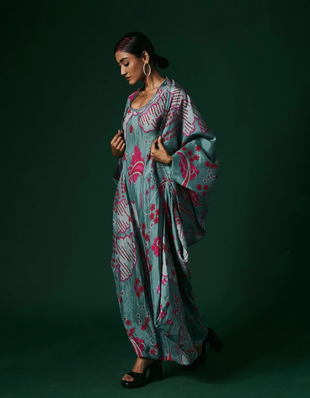 Viola Dress With Cape 5 Viola Dress With Cape - Image 3