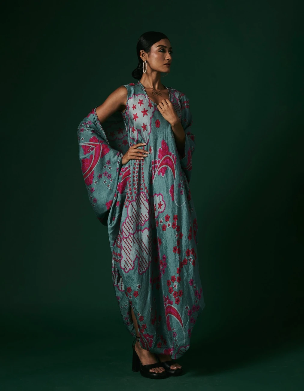 Viola Dress With Cape 7 Viola Dress With Cape - Image 5